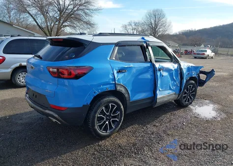 2024 Chevrolet Trailblazer Awd Activ z USA, uszkodzony, nr VIN KL79MSSL4RB076964